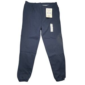 VTG Pluma Sweatpants Mens XL Navy Blue Heavyweight Fleece American Joggers